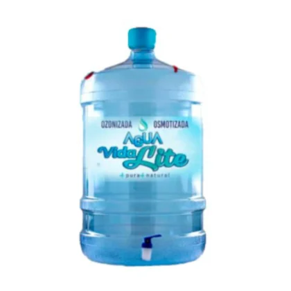 Agua Vida Lite 20 Litros Pura y Natural Ozonizada + Osmotizada